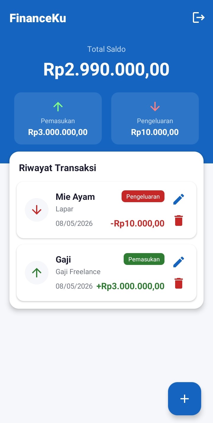 Finance Management Mobile App